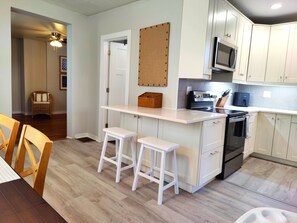 Fridge, microwave, oven, stovetop - Beautifully remodeled single story cottage close to downtown Cincinnati! (Dayton)