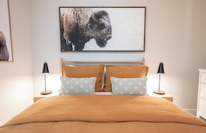 3 bedrooms, iron/ironing board, travel cot, WiFi