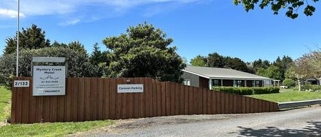 Fassade der Unterkunft