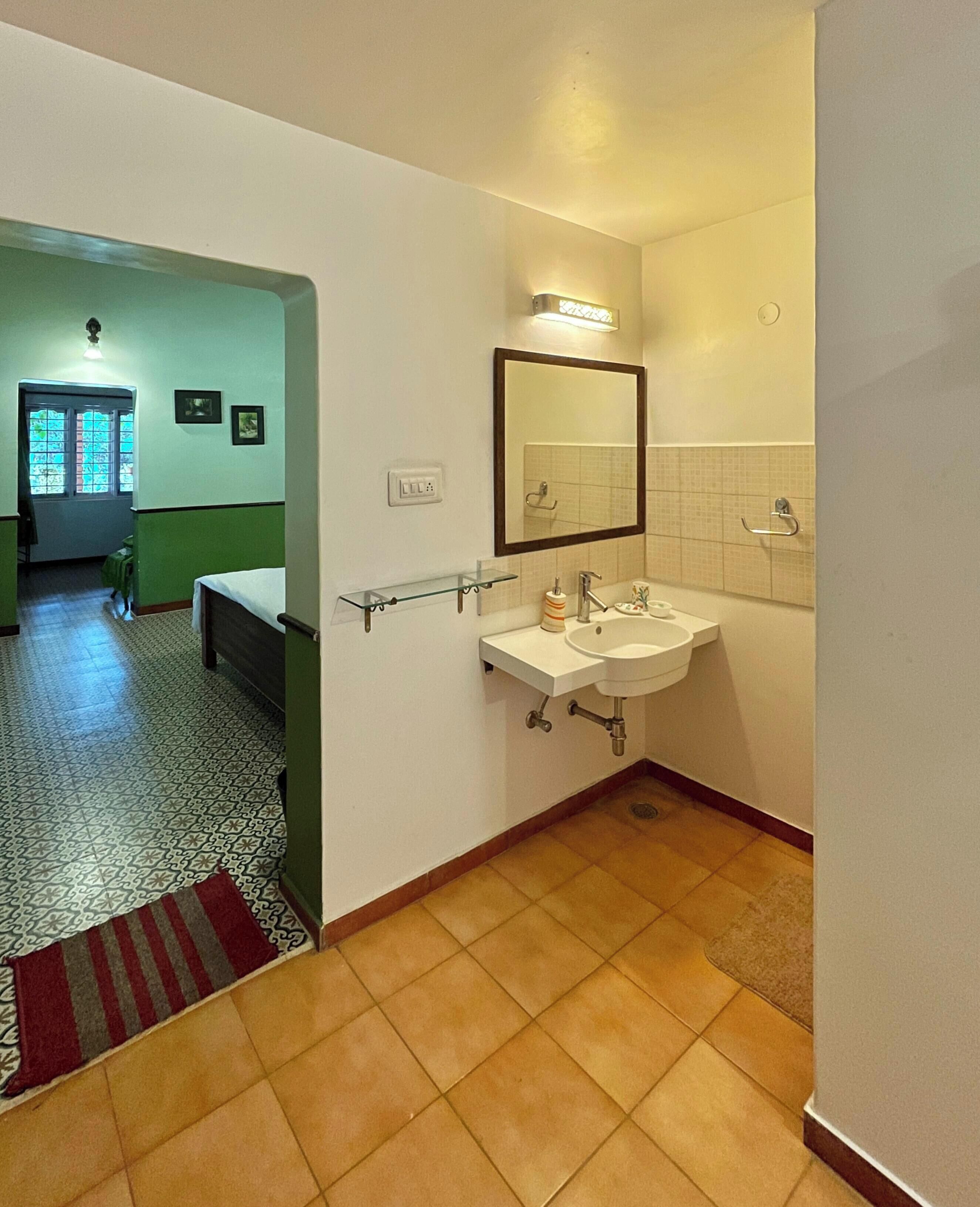 Free toiletries, hair dryer