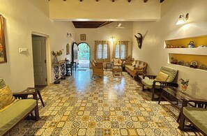 Family Villa, 3 Bedrooms | Living area - The Thota Mane by evaddo stays (Sakleshpur)