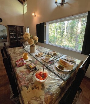 Dining - The Thota Mane by evaddo stays (Sakleshpur)