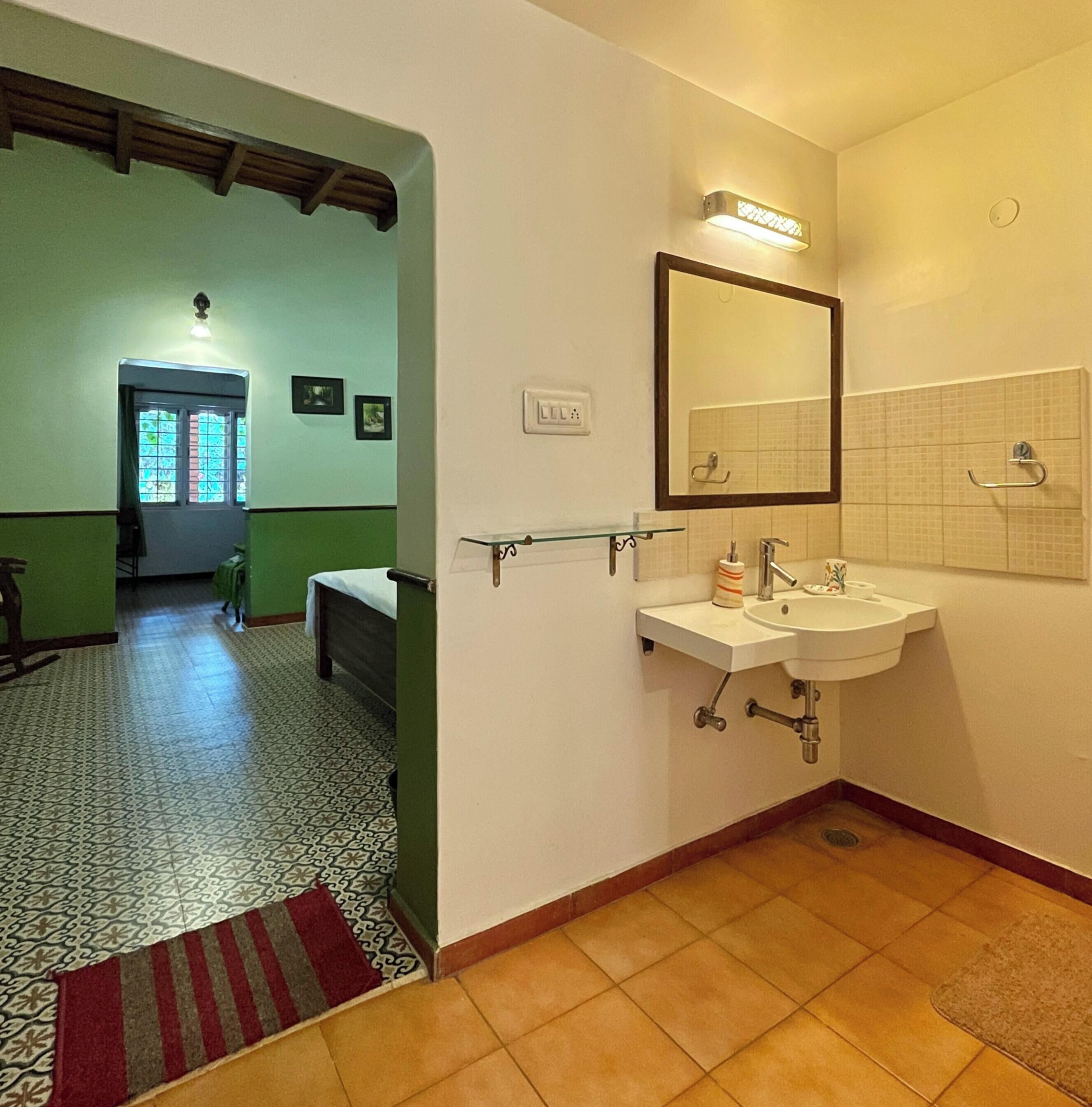 Free toiletries, hair dryer