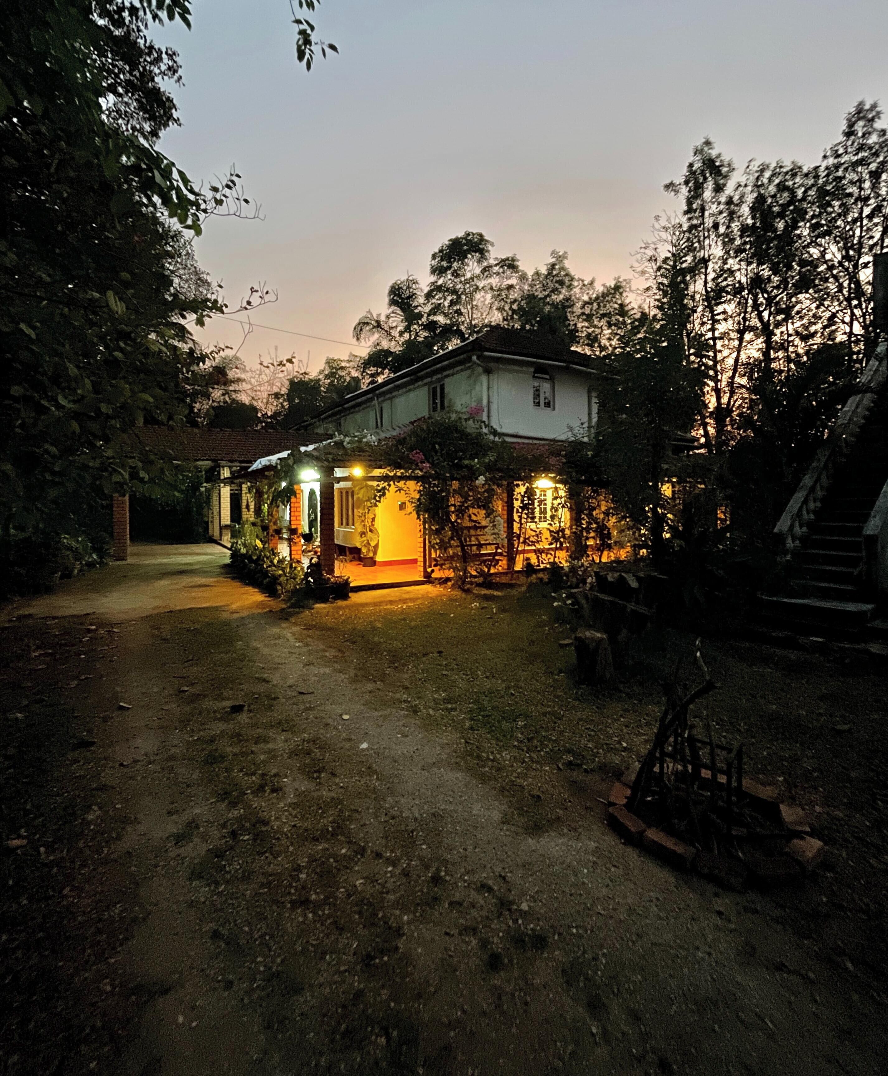 Fachada de la propiedad