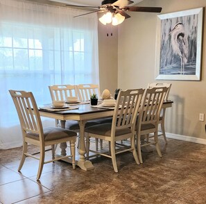 Dining - Sea La Vie 4BR Pool Home w/ Hot Tub Near Downtown Fort Myers + Fenced Yard (Cape Coral)