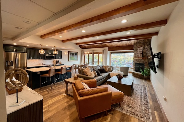 Smart-TV, peis og stereoanlegg