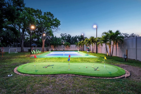 Put-Put or Pickleball! Play at Night Under the Lights!