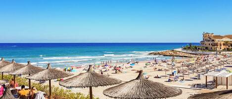 بالقرب من الشاطئ