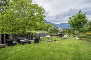 Terrace/patio - Apartment 'Wiesgut Stark' with Mountain View, Private Terrace and Wi-Fi (Tesimo)