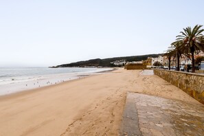 En la playa 