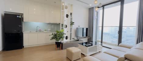 Apartment, 2 Bedrooms | Living area