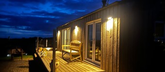 Luxury hot tub lodge in the heart of Pembrokeshire