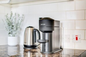 Kaffe och/eller kaffebryggare