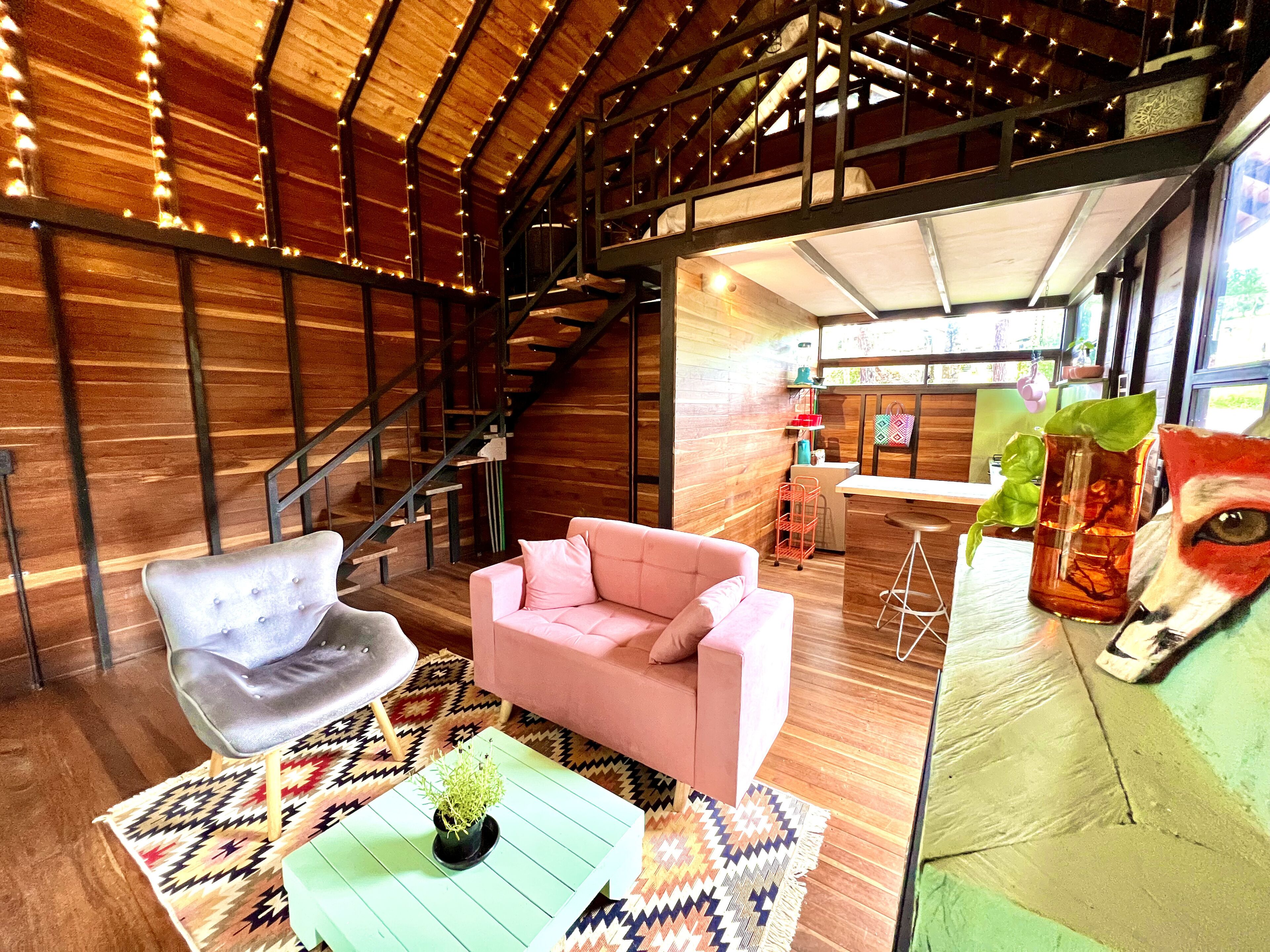 Family Chalet | Living area