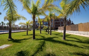 Property grounds - Apartamento Moderno y Confortable con Piscina Comunitaria (Verger)