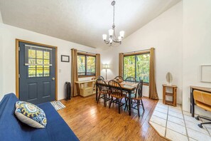 TV, offices - Private Lake/Beach Cabin w/Golf, Pool, Fire pit (Terra Alta)