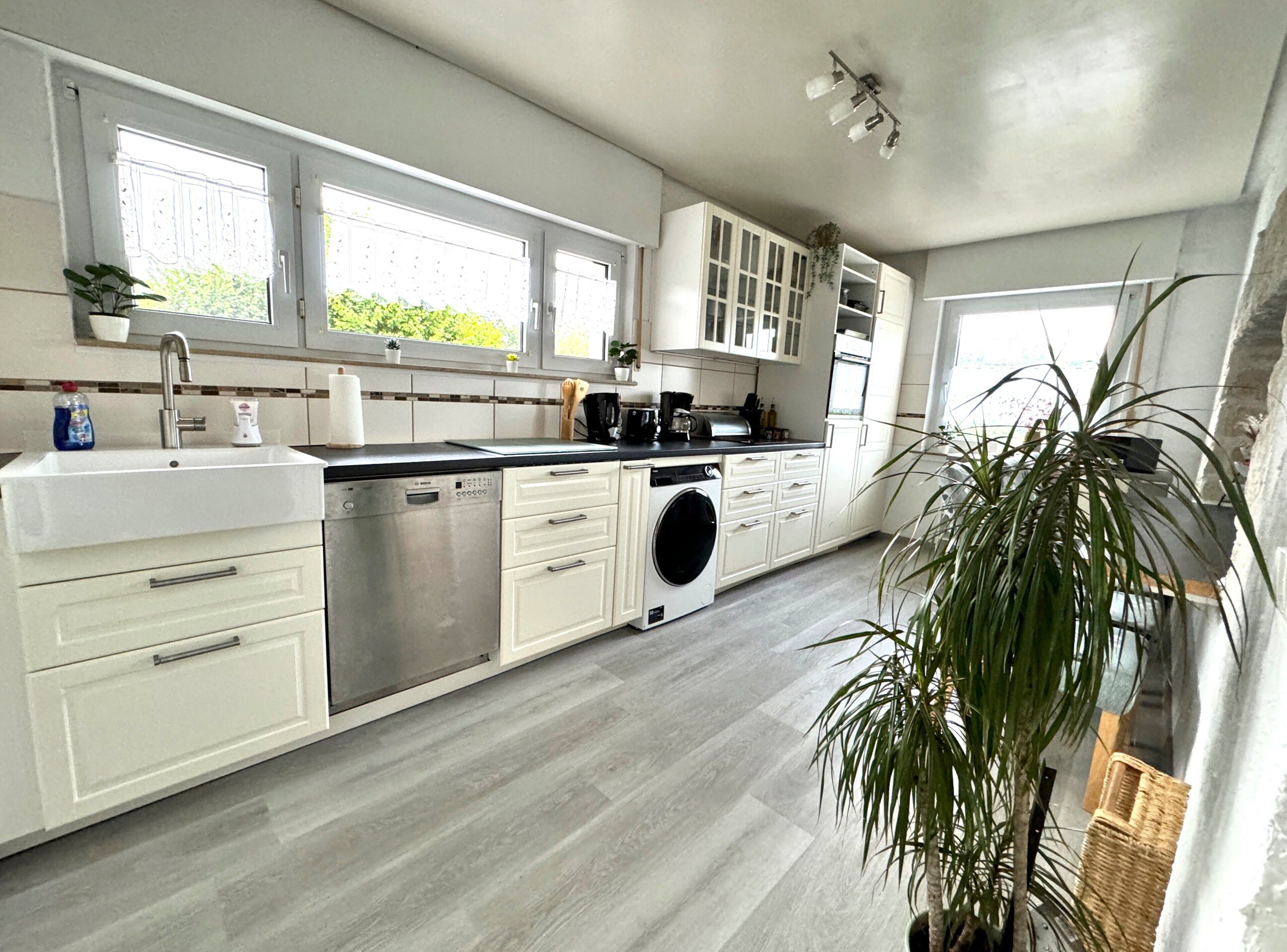 Kühlschrank, Ofen, Herdplatte, Geschirrspüler