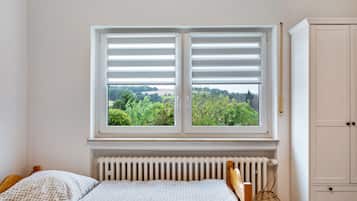 1 makuuhuone, silitysrauta/-lauta, ilmainen Wi-Fi, vuodevaatteet