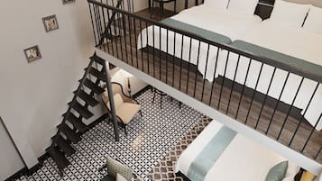 Hypo-allergenic bedding, down comforters, pillowtop beds, minibar