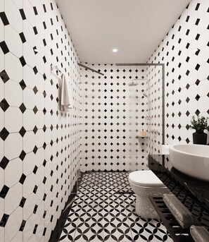Bathroom - Dai Thuy Hotel (Hai Phong)