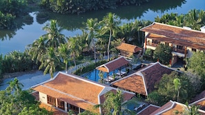 ด้านหน้าที่พัก