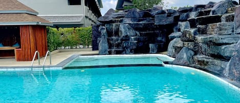 Alberca al aire libre