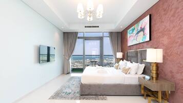 Appartement Panoramique | 3 chambres, coffres-forts dans les chambres, décoration personnalisée