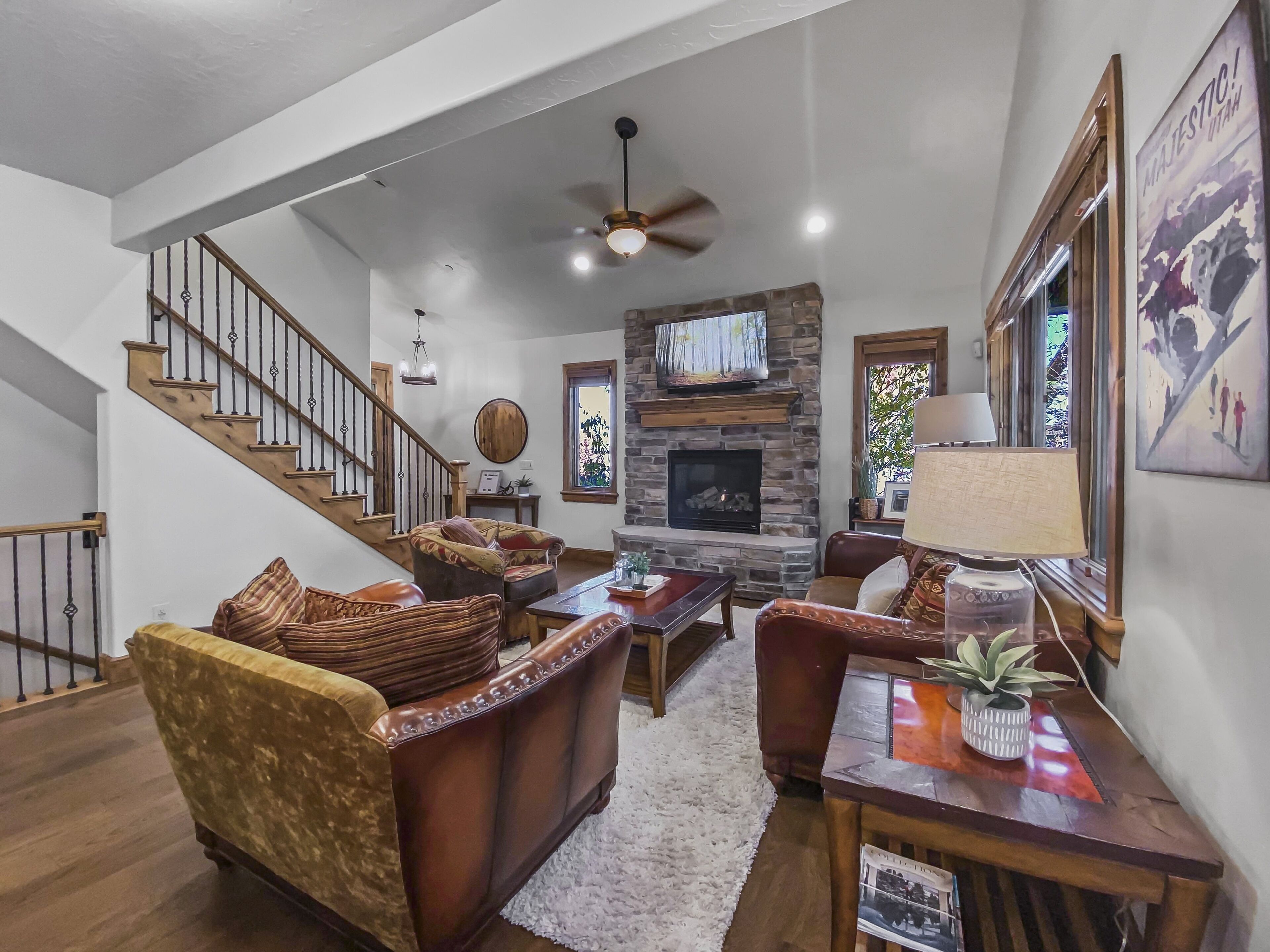 Townhome, 4 Bedrooms | Living area | Smart TV