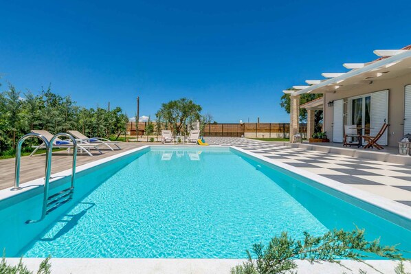 Pool - Villa Vigneto - Two Bedroom Villa, Sleeps 5 (Ionian Islands)