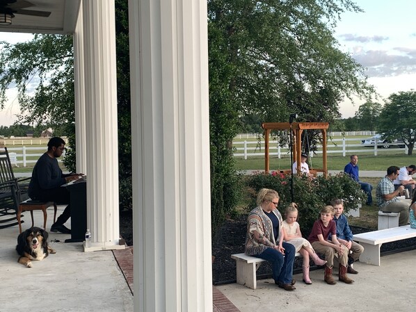 Àrea exterior de l'allotjament