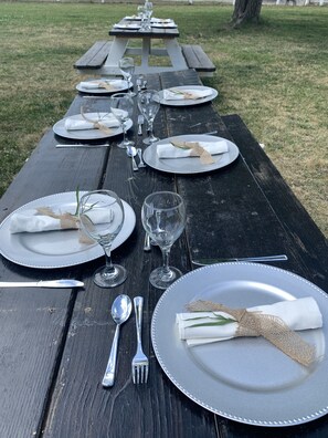 Servei de restauració a l'aire lliure