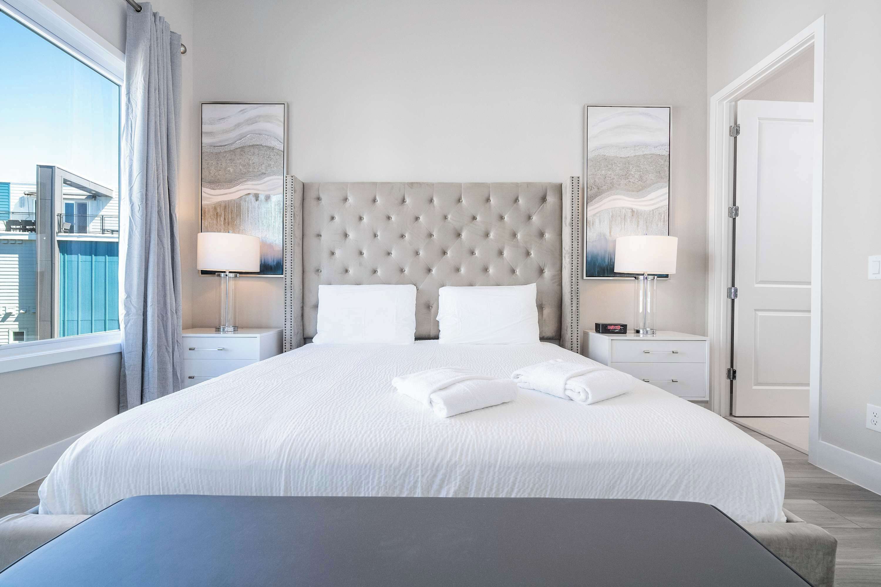 5 bedrooms, iron/ironing board, travel crib, WiFi