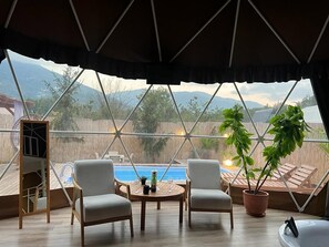 LAHZA 1 | Living area | Fireplace