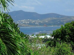 2 bedrooms, iron/ironing board, WiFi, bed sheets - St. Croix HOUSE Ocean View, Pool!! (Christiansted)
