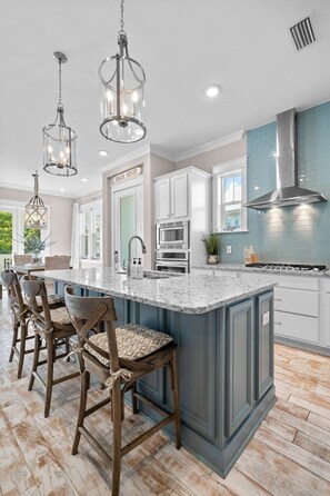 Fridge, microwave, oven, stovetop - 2 Golf carts! Heated Pool + Bikes in Prominence (Watersound)