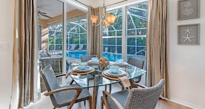 Paradise Escape Luxury Pool w/Game Room Close to All! Minutes to Beach