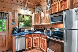 Fridge, microwave, oven, stovetop - Views, Hot Tub, Resort Amenities! (Pigeon Forge)