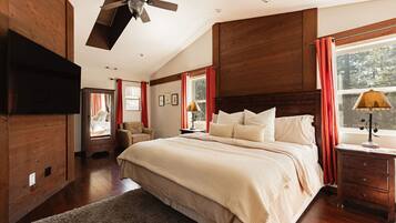 4 quartos, escrivaninha, ferros/tábuas de passar roupa, Wi-Fi