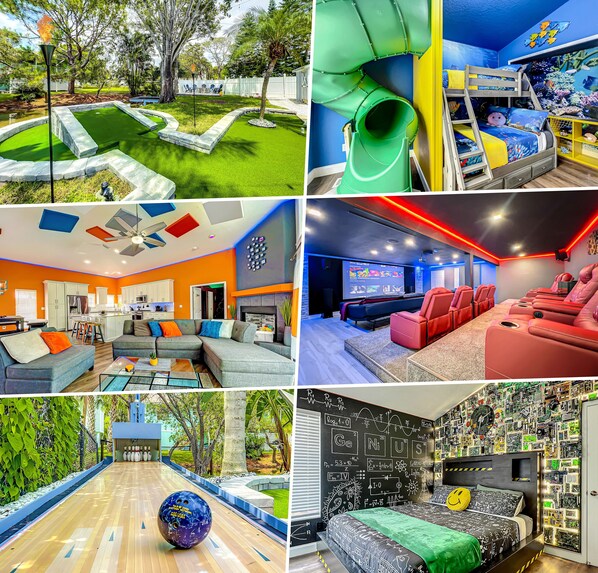 Miscellaneous - Amenity Paradise! Theater, Game-room, Mini Golf, Outdoor Bowling & Hot Tub! (Palm Harbor)