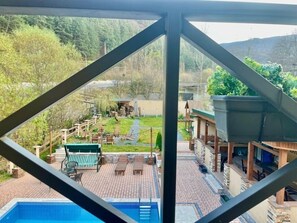 Exclusive Double Room, 1 Queen Bed, Balcony, Poolside | Terrace/patio - Villa Alexander Dilijan (Dilijan)