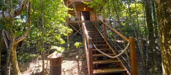 Cabane Insolite Perchée Dans un Jardin Tropical... Le Nid des Colibris