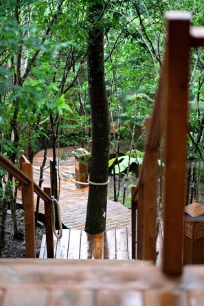 Overnattingsstedets uteområder