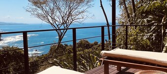 VERANERA, bas de villa avec vue magnifique sur le pacifique