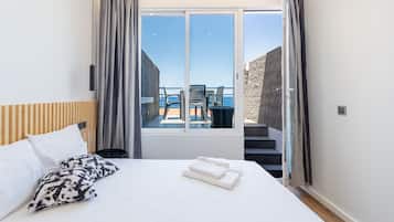 Estudio superior | 1 habitación, wifi gratis y ropa de cama