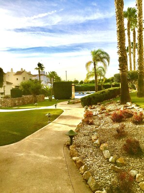 Overnattingsstedets uteområder