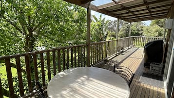 Comfort Cabin, 2 Bedrooms, Non Smoking | Terrace/patio