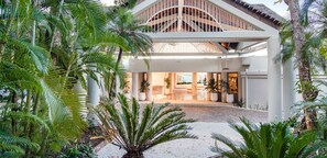 Façade de l’hébergement