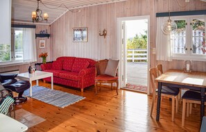 Smart TV y chimenea 