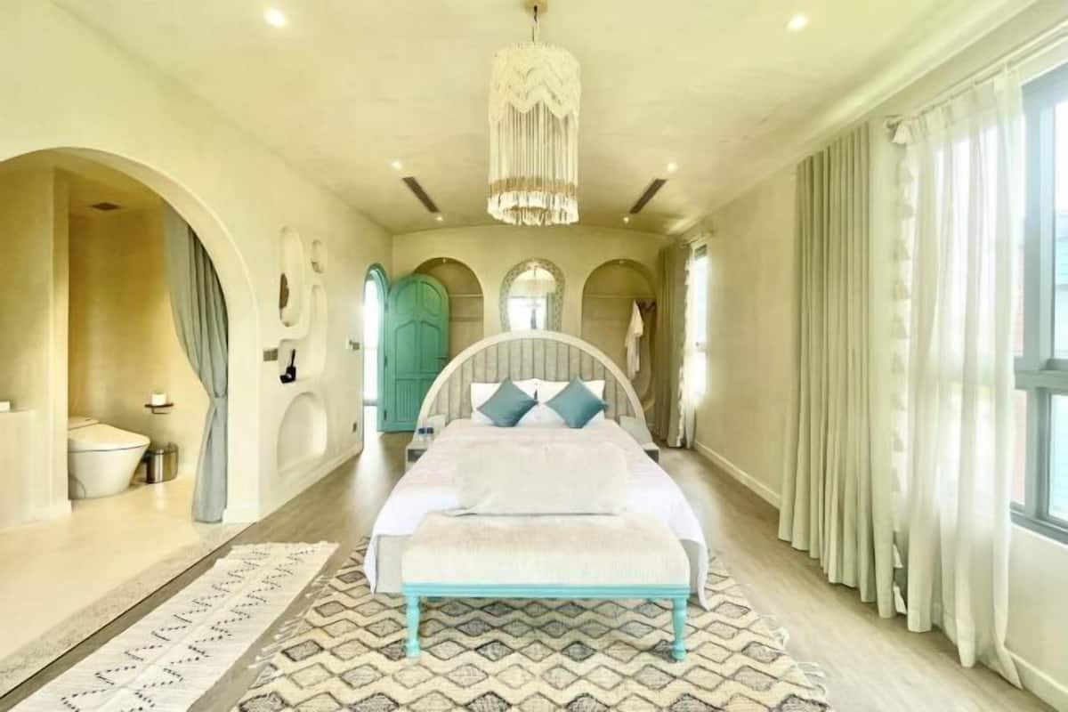 3 bedrooms, desk, laptop workspace, free WiFi
