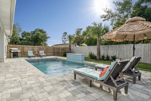 Una piscina climatizada